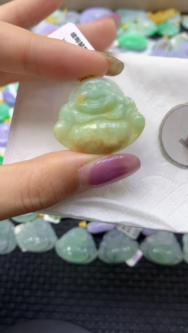 颈饰未镶嵌翡翠天然缅甸翡翠A货