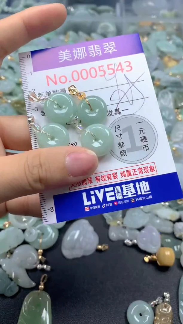 颈饰未镶嵌翡翠5543