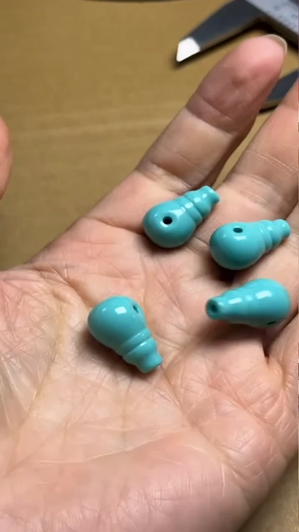 pz1115-3仿松石单珠多样性发货发其一