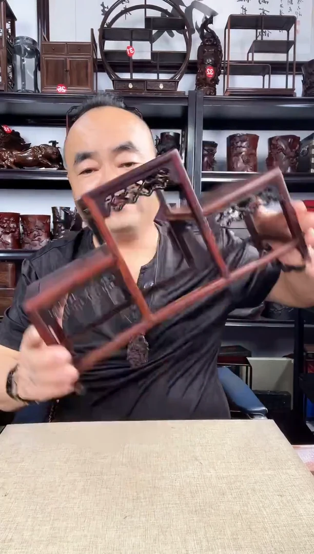 木47瑕疵老李红木工艺品