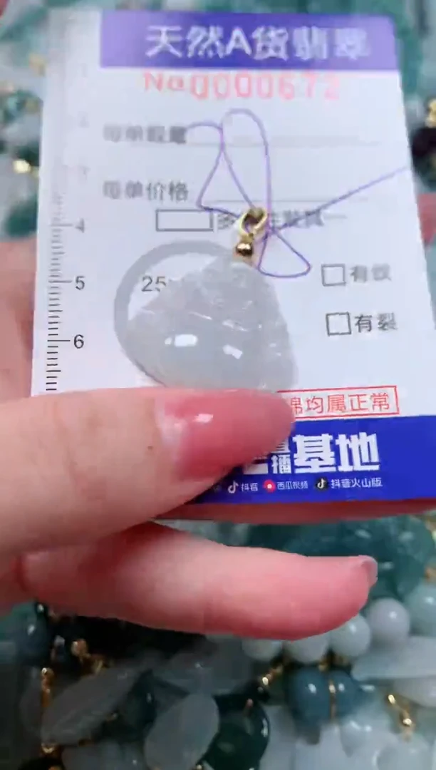 【闪购商品】翡翠颈饰未镶嵌00000672
