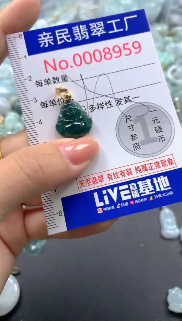 颈饰未镶嵌翡翠8959
