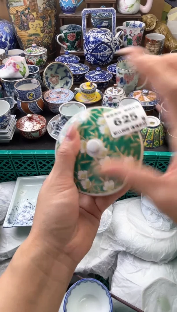 瓷片合**乐625号六六工艺品瓷器