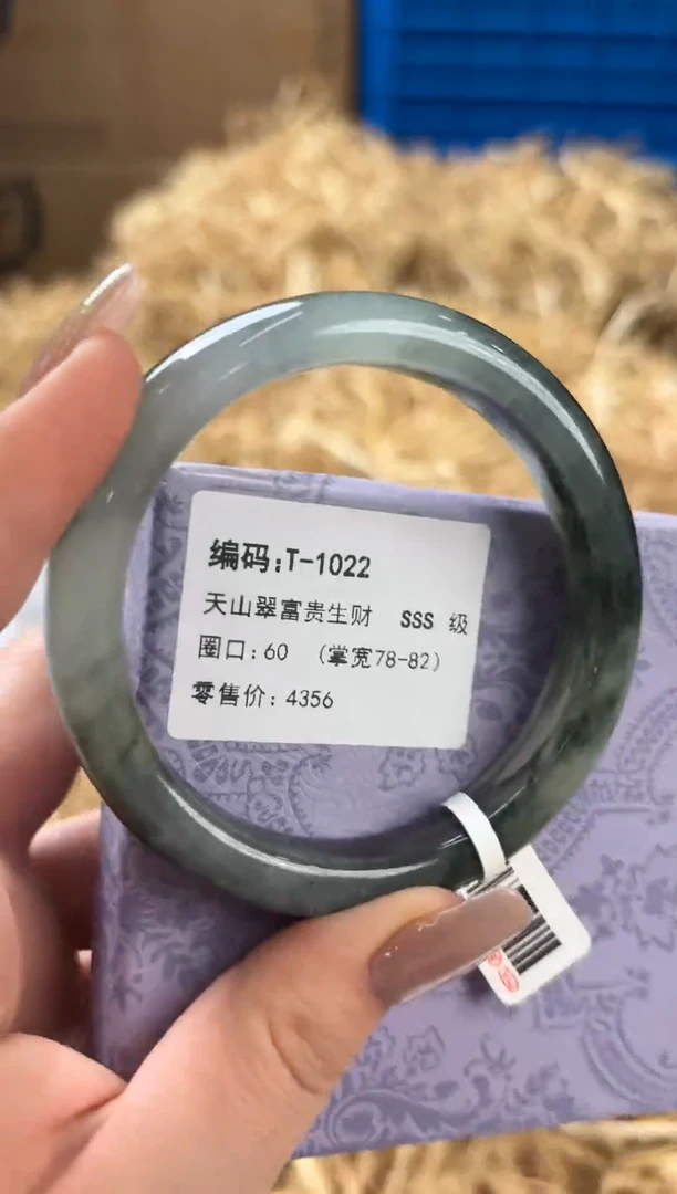 未镶嵌手镯石英质玉T-1022