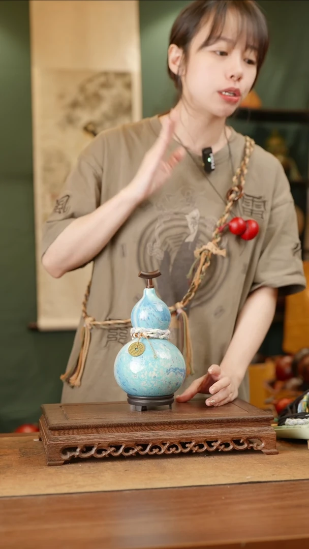 276号精品天然大漆酒葫芦一物一拍~