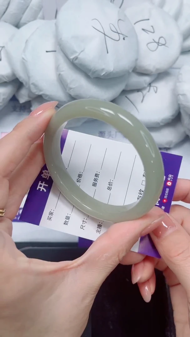 未镶嵌手镯石英质玉292-60.5