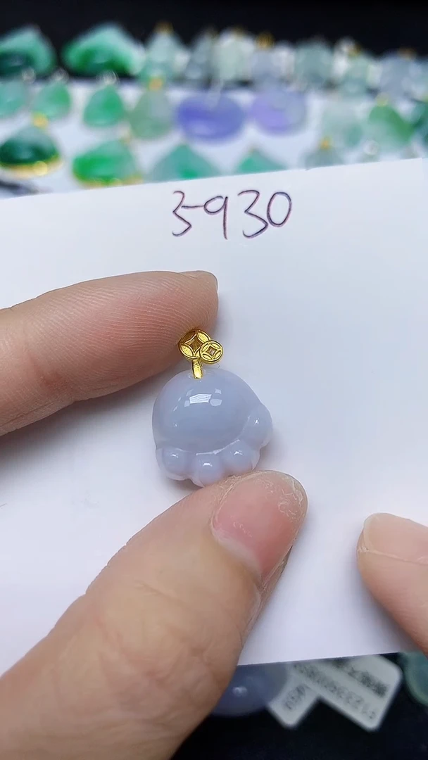翡翠未镶嵌颈饰 天然缅甸翡翠A货