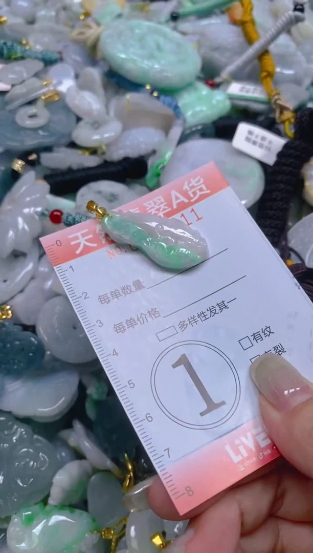 翡翠未镶嵌颈饰闪购0054811