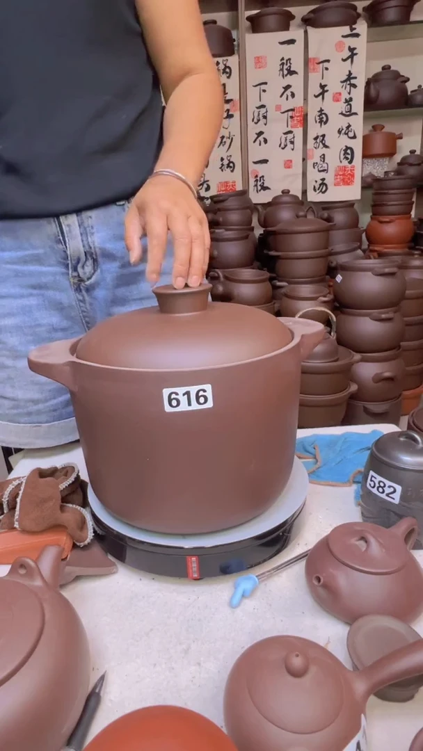 宜兴紫砂6升直筒616