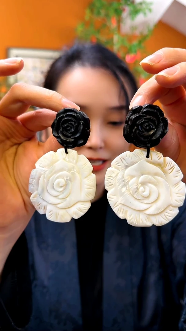 纯铜925银无耳钉