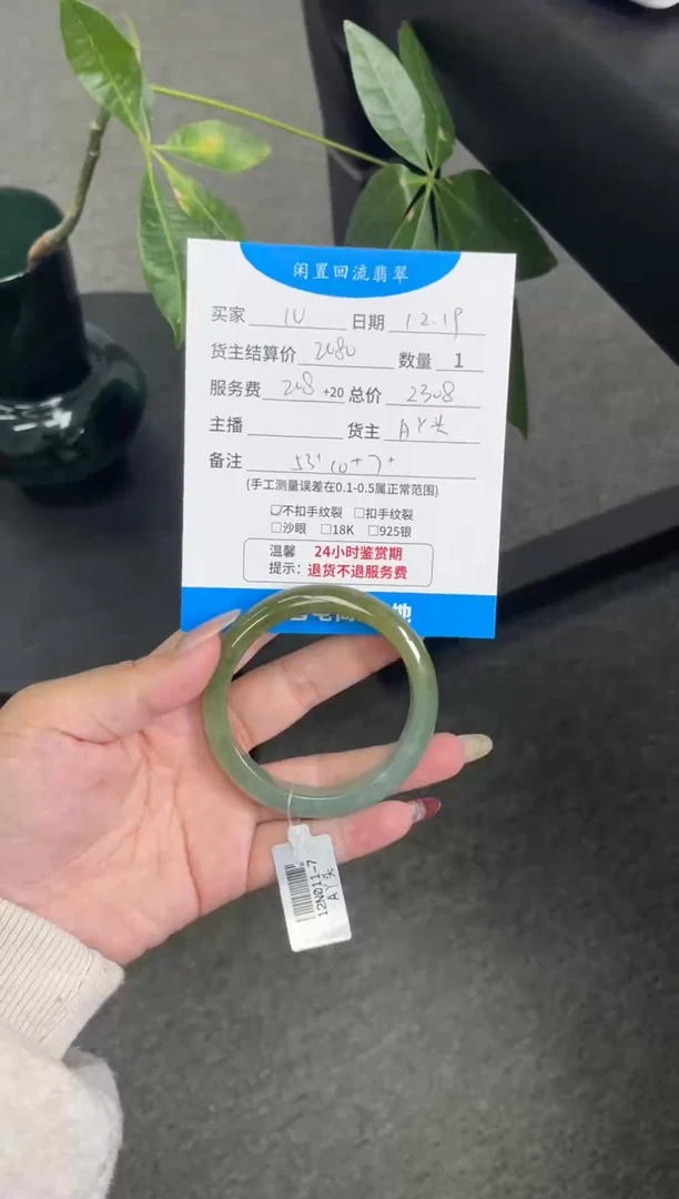 未镶嵌手镯翡翠I**.手镯