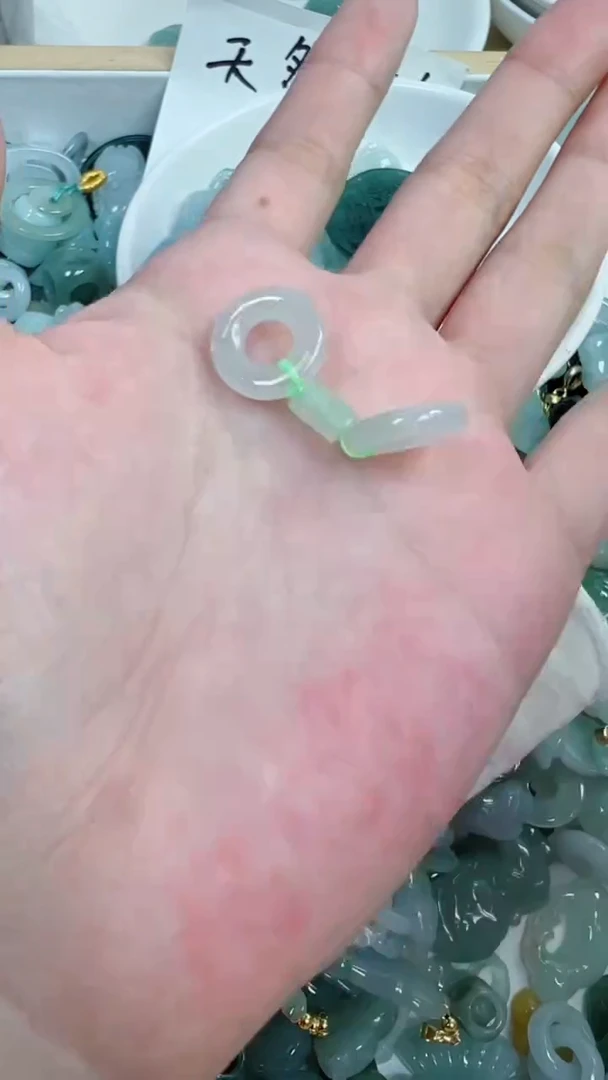 散珠翡翠603号链接，A货翡翠