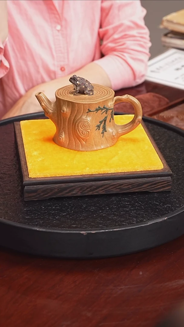 茶壶紫砂张杏娟 柏寿桩110  芒果泥 280毫升