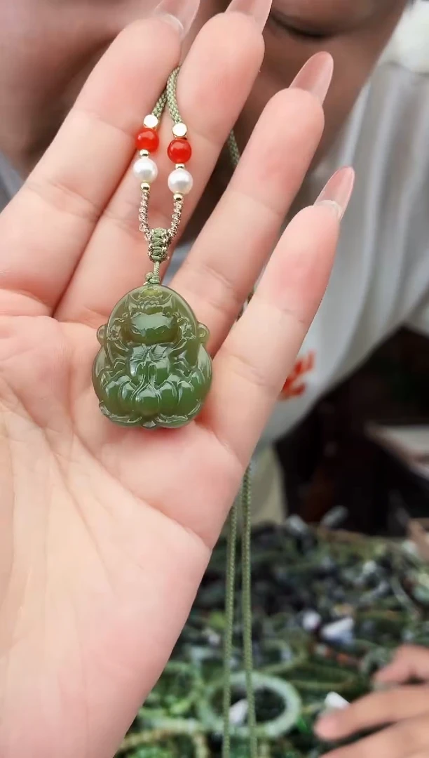 和田玉未镶嵌颈饰多样性发货拍一发一