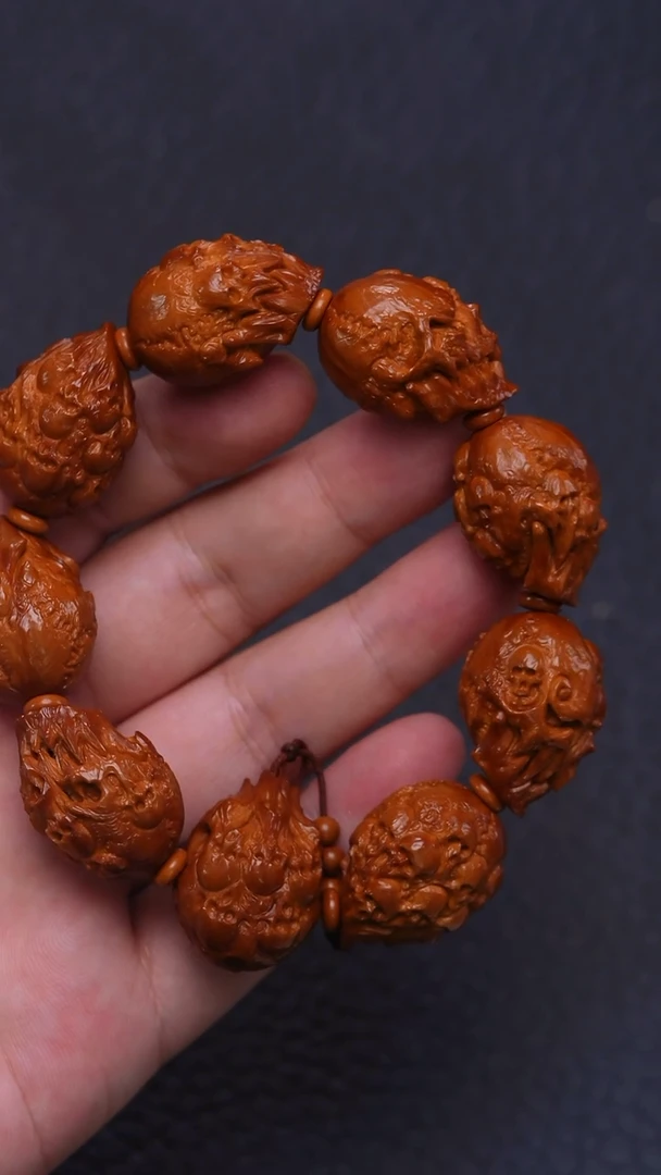 手串/手链橄榄核回血小手本工百鬼夜行手串