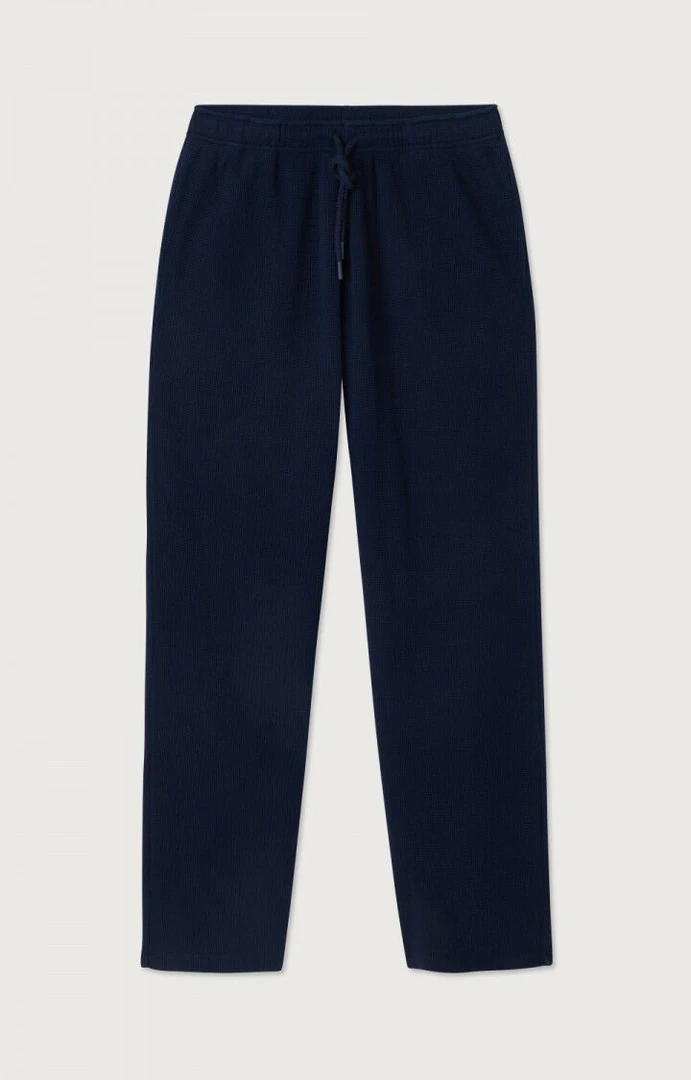 【CHU/2025SSNEW】《简逸》坑条抽绳裤NH25128