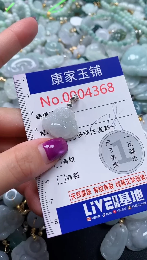 颈饰未镶嵌翡翠4368