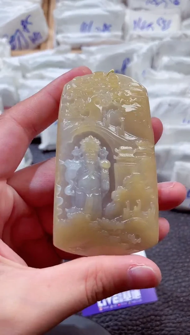 颈饰未镶嵌翡翠00009300