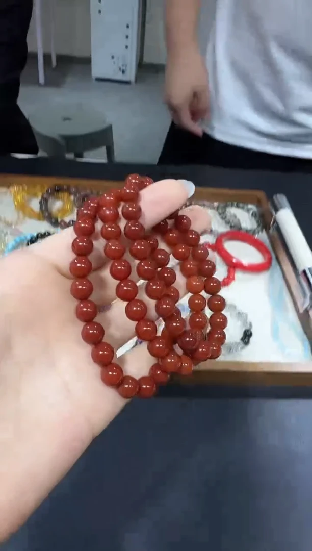南红玛瑙手串未镶嵌X0713-H9302