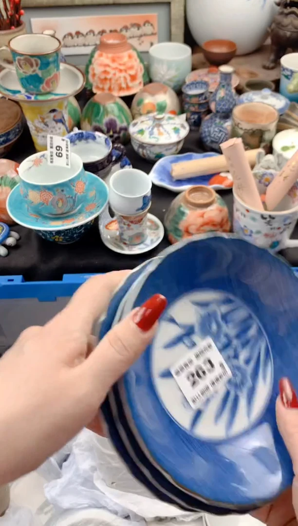 【闪购商品】瓷片263号九姑娘工艺品瓷器