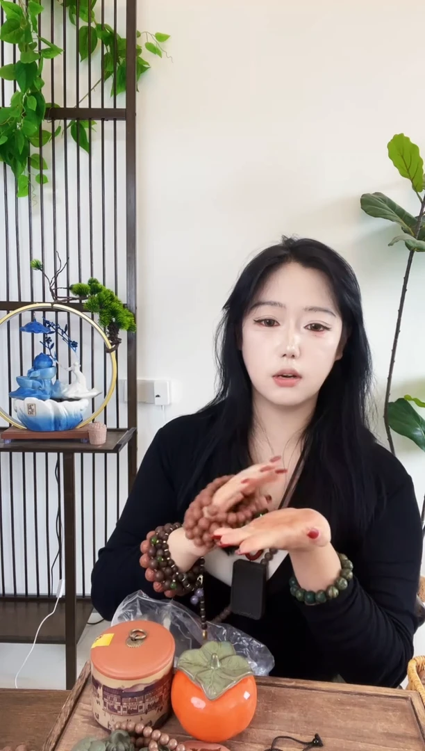 泥塑息肌手串微瑕