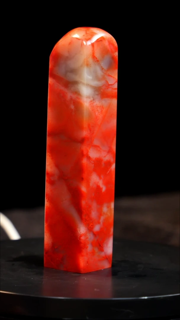 田黄石红花冻稀少品种