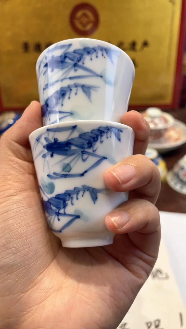 杯子景德镇手工手绘陶瓷