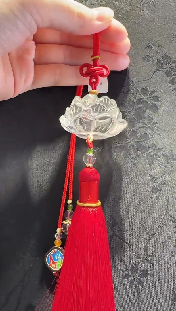 未镶嵌手绳水晶莲花