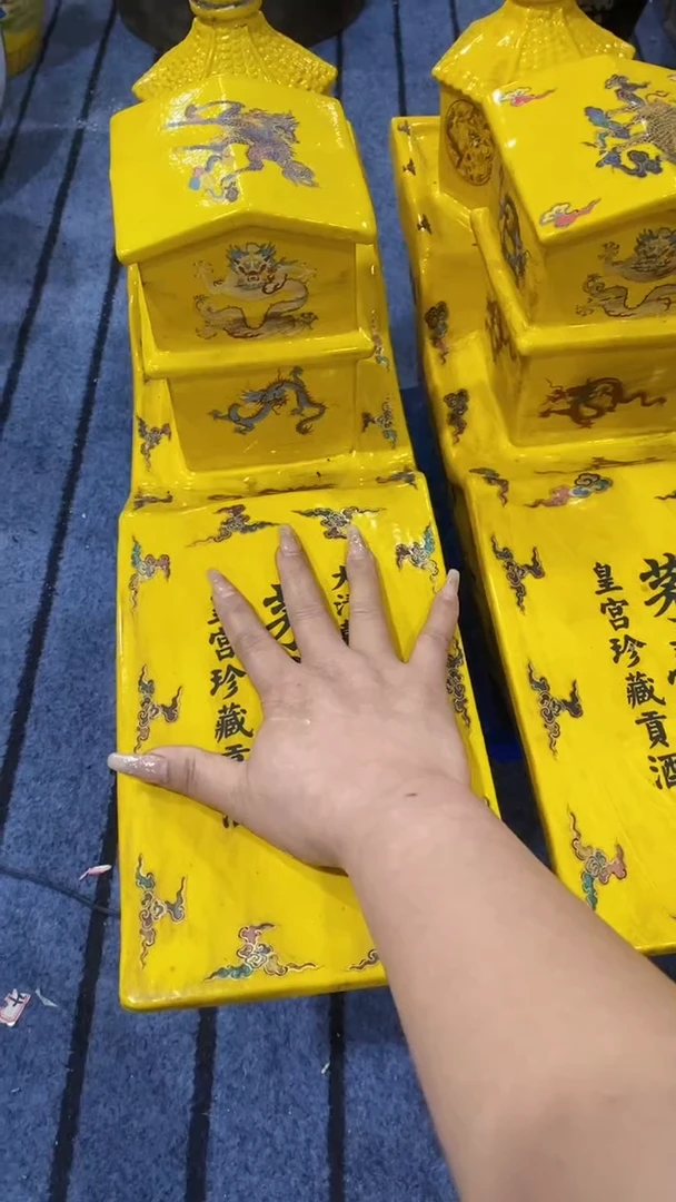 瓷片所见即所得，摆件