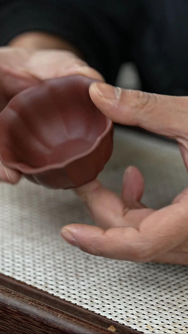 【闪购商品】紫砂其他@@aa13065小筋纹杯2