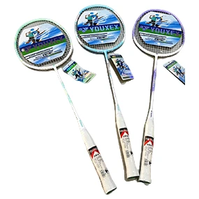 E686#成人耐打耐用羽毛球拍学生初学套装