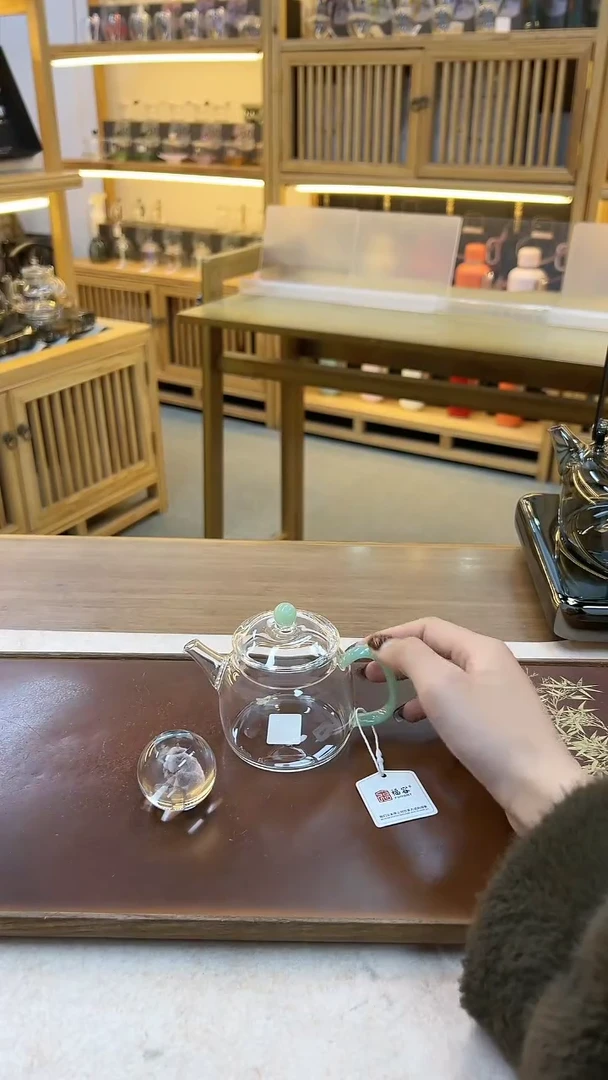 【闪购商品】福容 德钟壶浅玉色泡茶壶