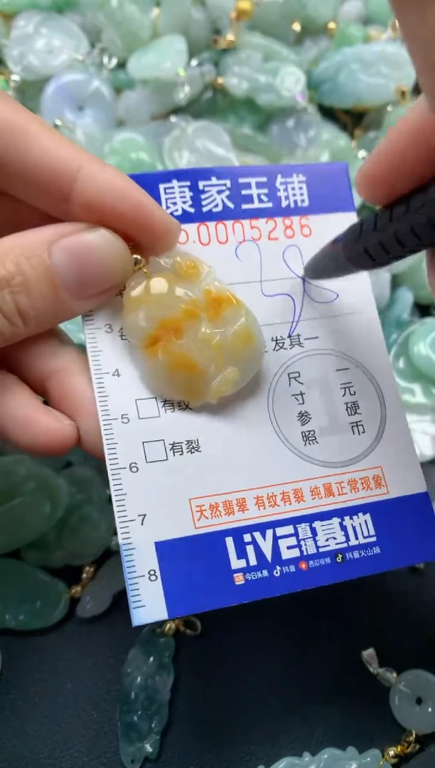 颈饰未镶嵌翡翠5286