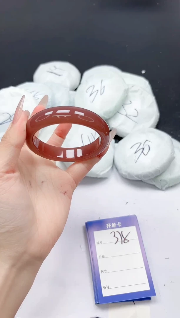 未镶嵌手镯石英质玉375/5455