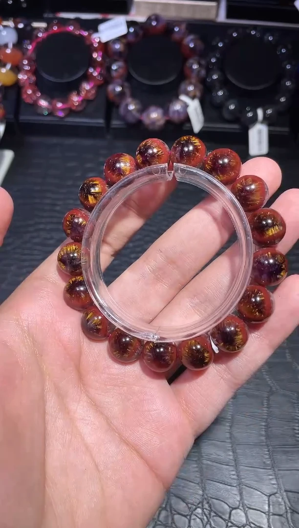 【闪购商品】水晶手链未镶嵌极光天眼单圈A12（多样性发其一）