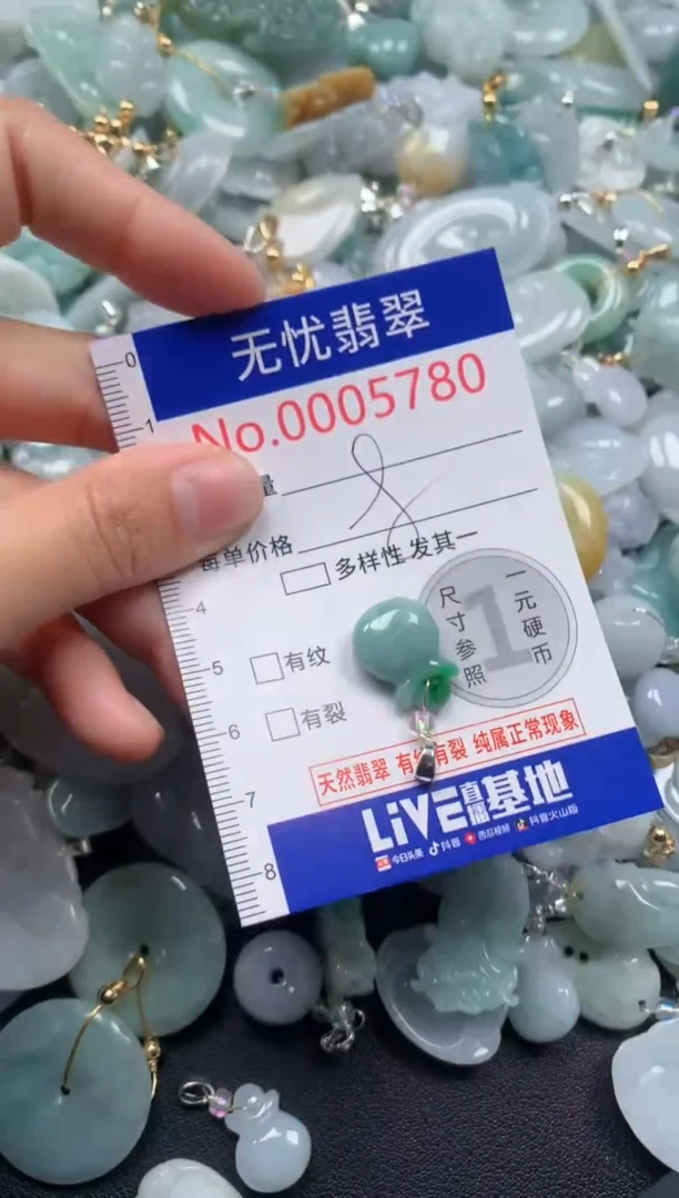 颈饰未镶嵌翡翠5780