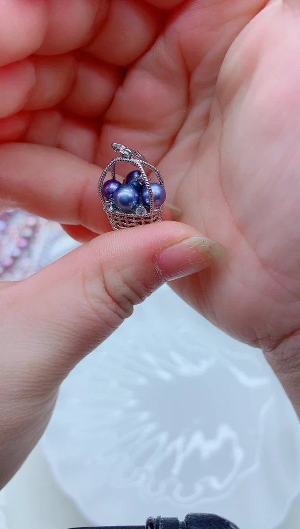 淡水珍珠未镶嵌吊坠(不含链)淡水珍珠吊坠多样性发其一