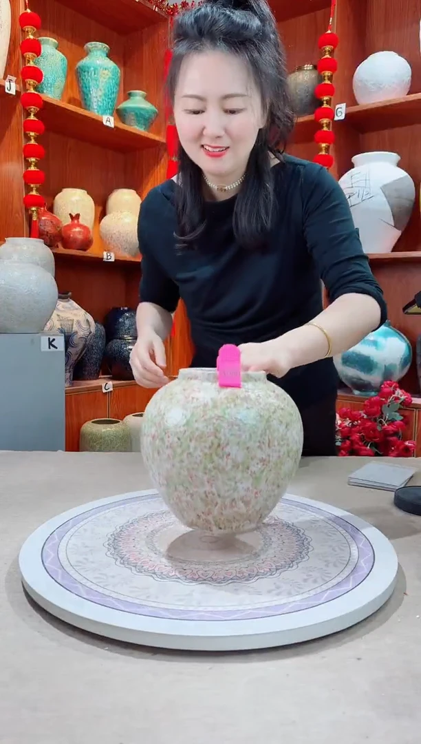 【闪购商品】瓶陶瓷花瓶 无花 微瑕a580