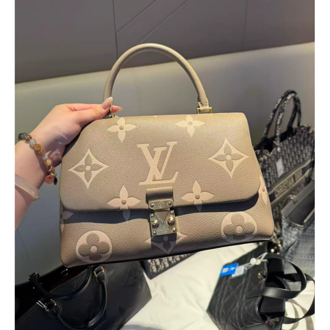 99新 LouisVuitton/路易威登 玛德琳中灰色/亲妈寄卖/142525