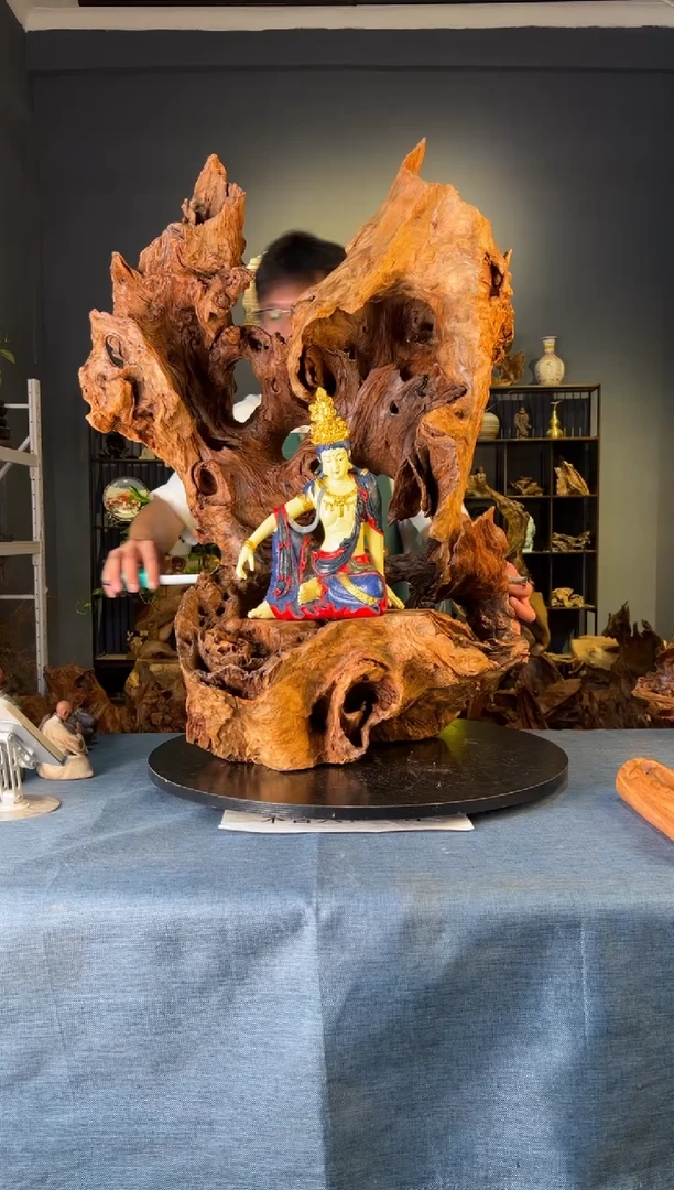 木卢师傅根艺作品（不包含人物摆件）