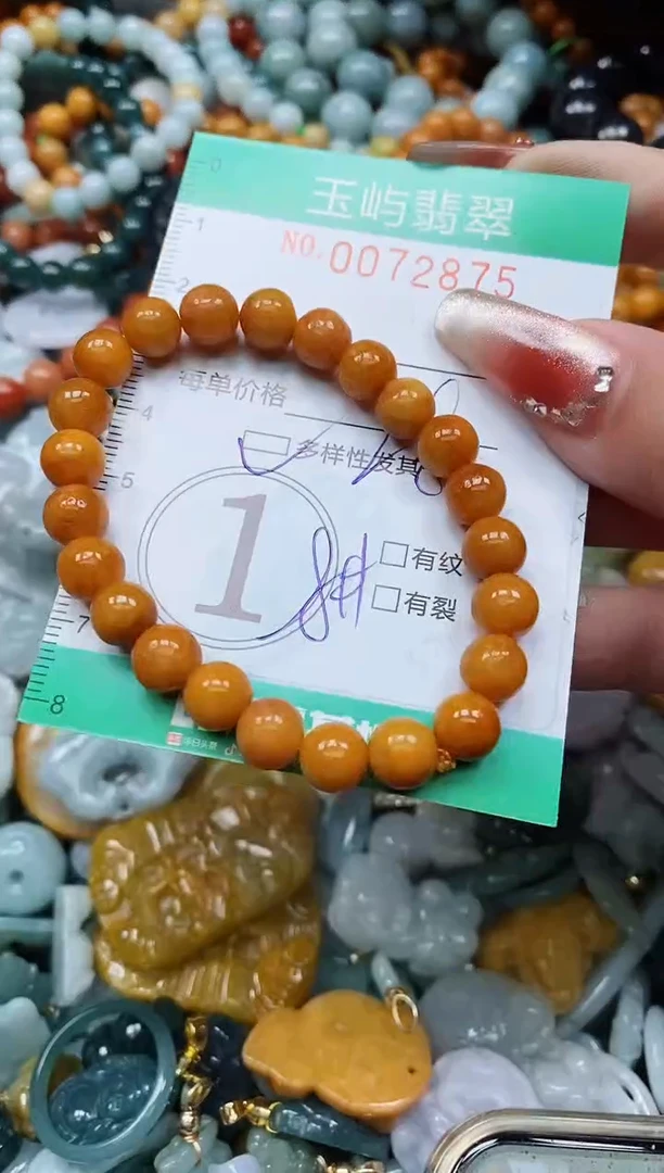 【闪购商品】翡翠颈饰未镶嵌闪购0072875多样性发其一