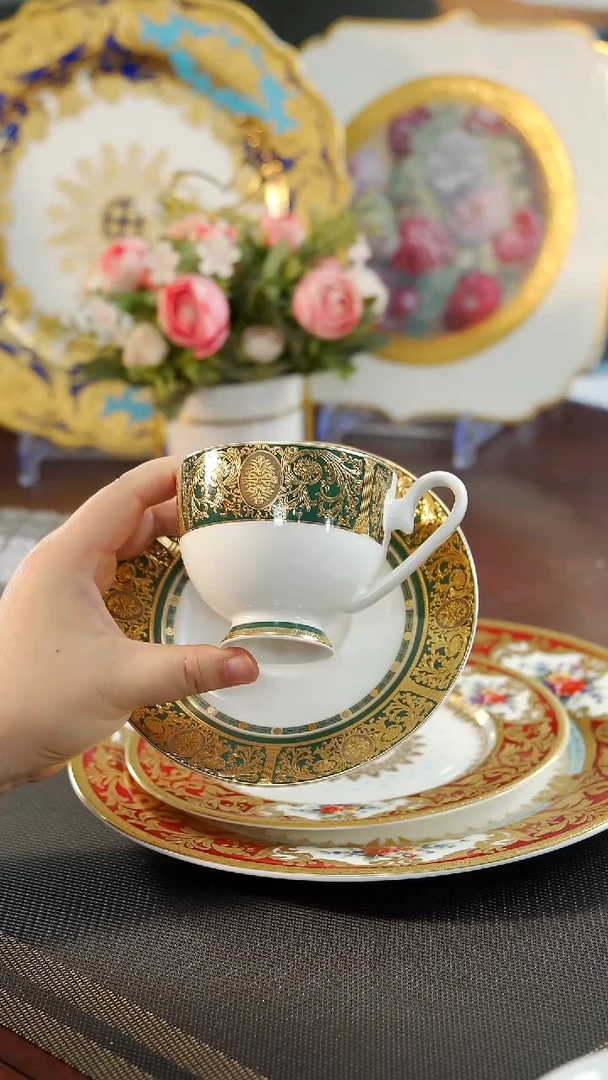 【闪购商品】瓷片200cc咖啡杯碟 福利价