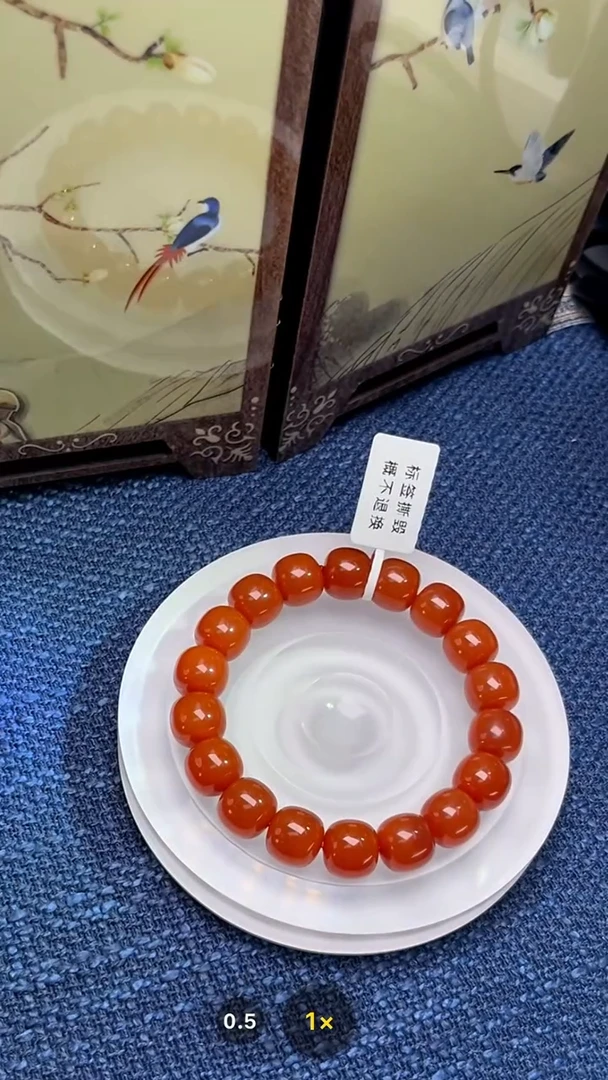 未镶嵌手串南红玛瑙南红手串12mm
