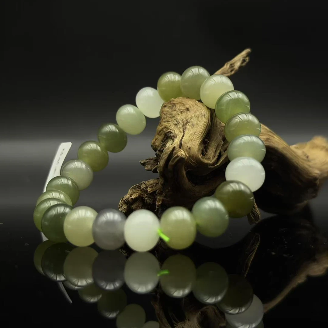 和田玉多宝算盘珠手串（10mm） （精品）1252