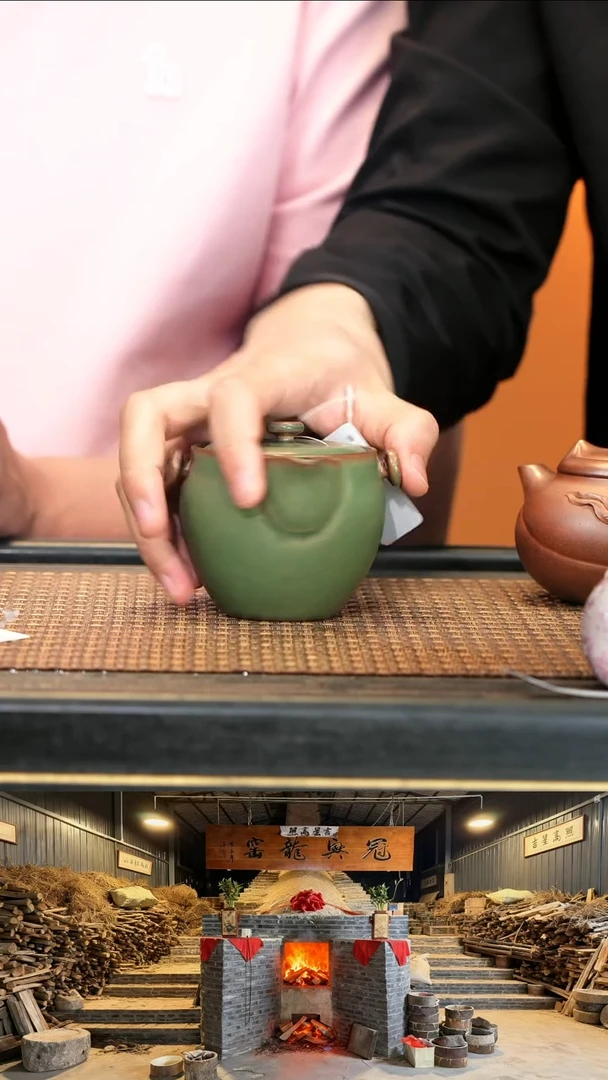 GX27《手抓壶》茶沫釉