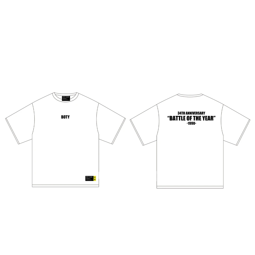 BOTY立体硅胶印花特别款短袖T恤