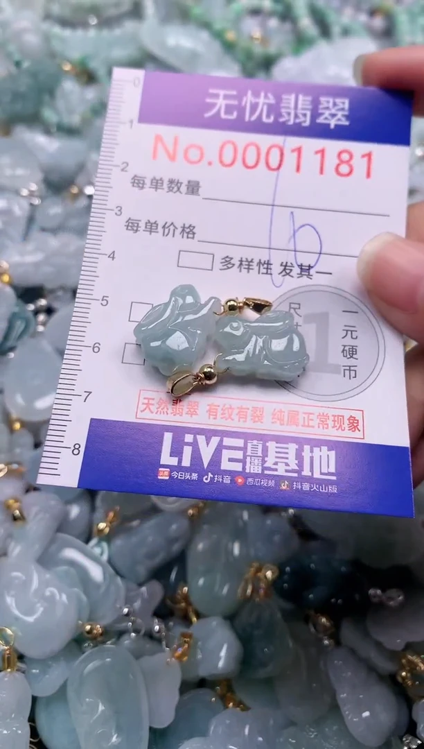 颈饰未镶嵌翡翠1181