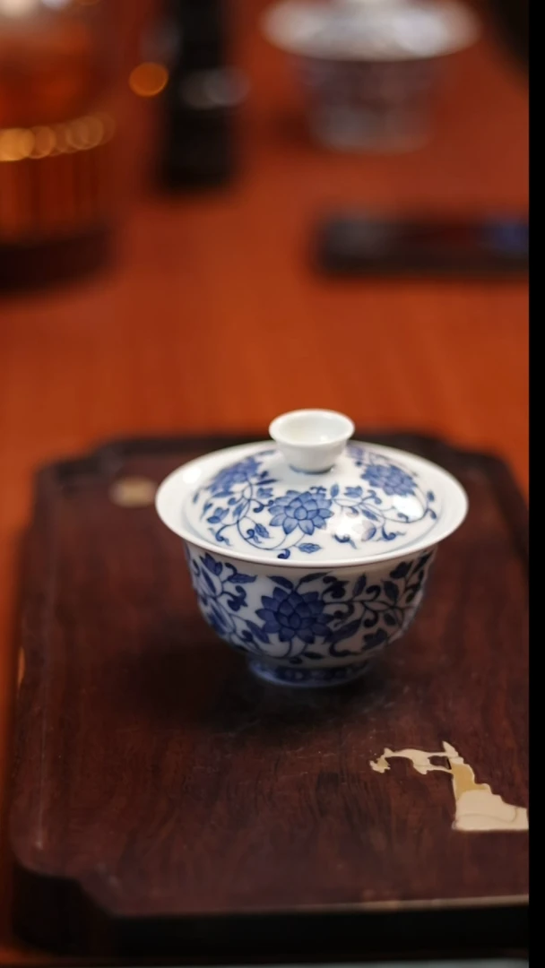 镹曰陶手工手绘青花茶具