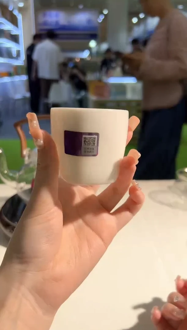 禾器 白瓷道仪杯（6个）