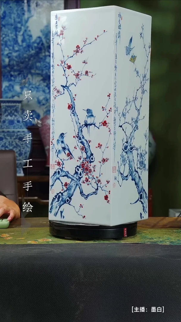 瓷片你*?景德镇手工手绘陶瓷
